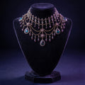 Midnight Plum Draped Choker