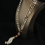 Baroque Pearl Tassel Lariat