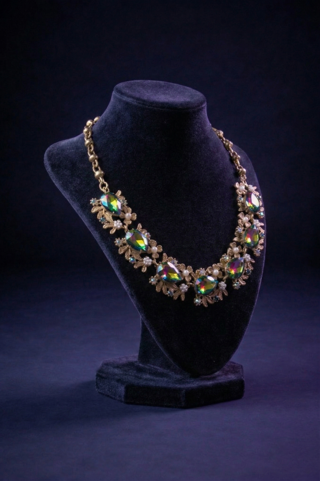 Aurora Botanical Statement Collar