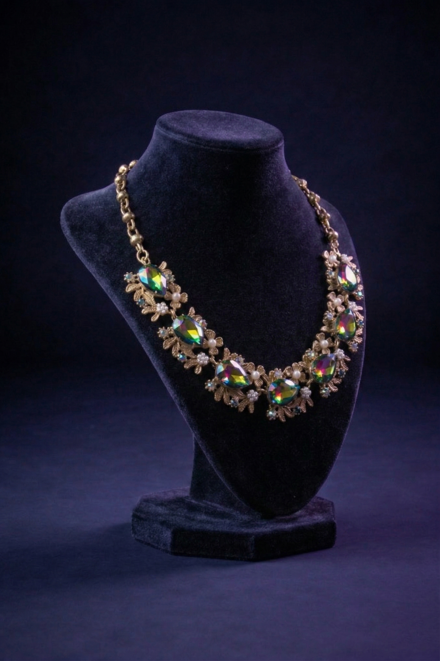 Aurora Botanical Statement Collar