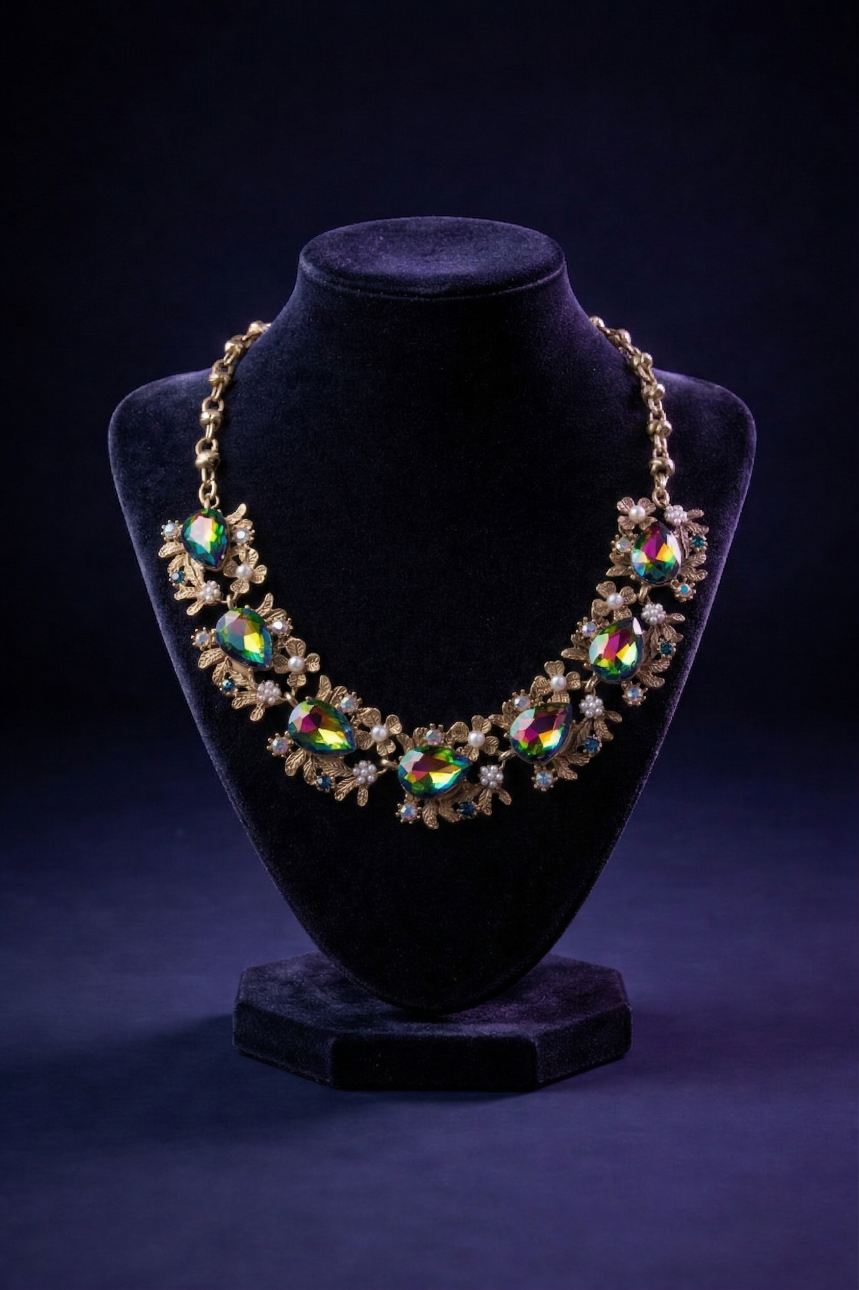 Aurora Botanical Statement Collar
