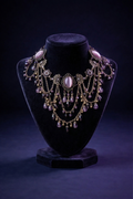 Twilight Amethyst Draped Choker
