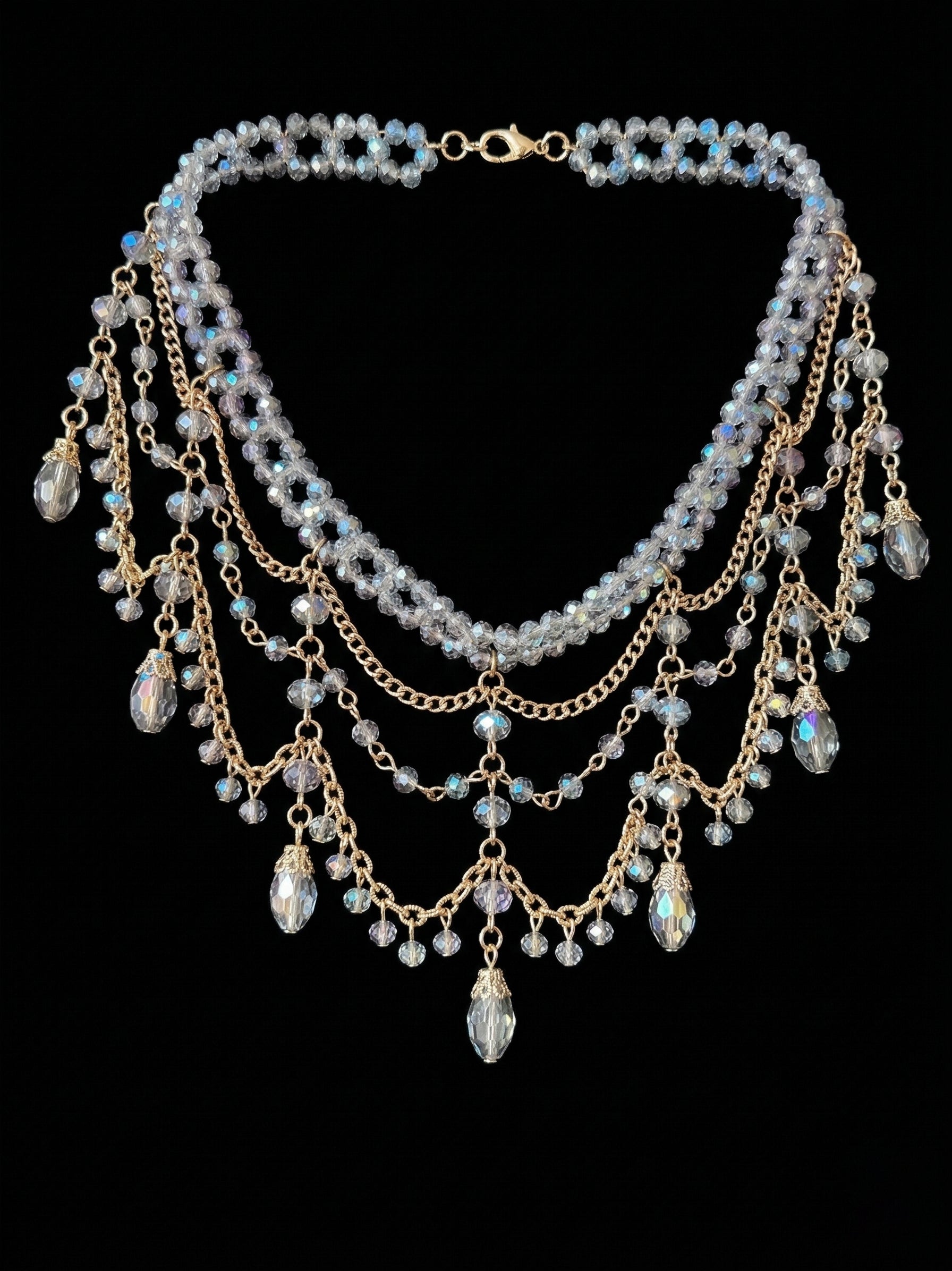 Ethereal Twilight Draped Swag Choker