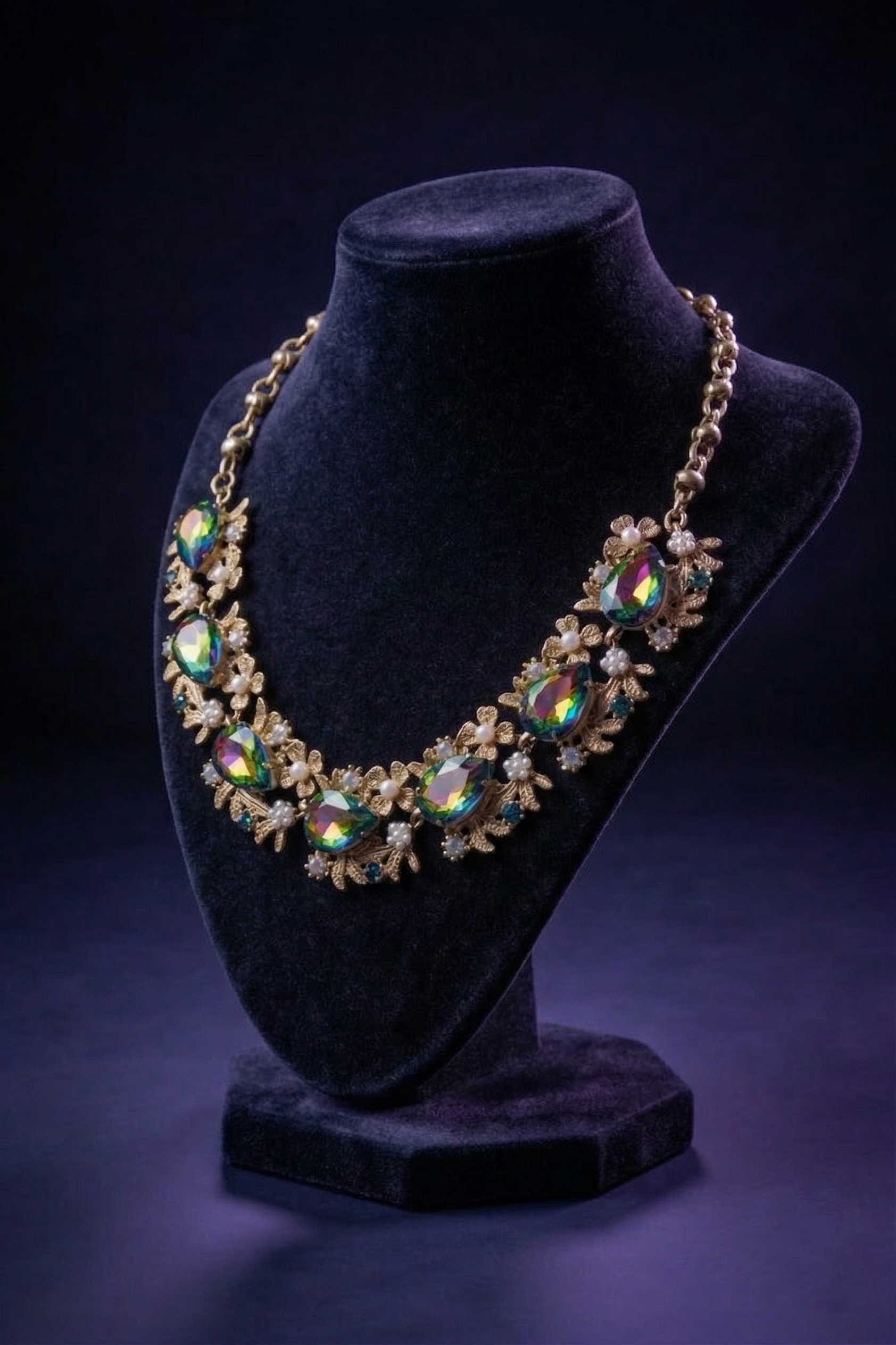Aurora Botanical Statement Collar