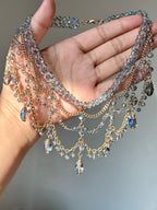 Ethereal Twilight Draped Swag Choker